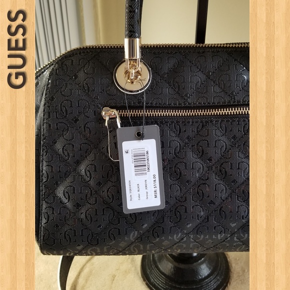GUESS NWT Women's Jordyn Satchel Bag - Picture 6 of 8